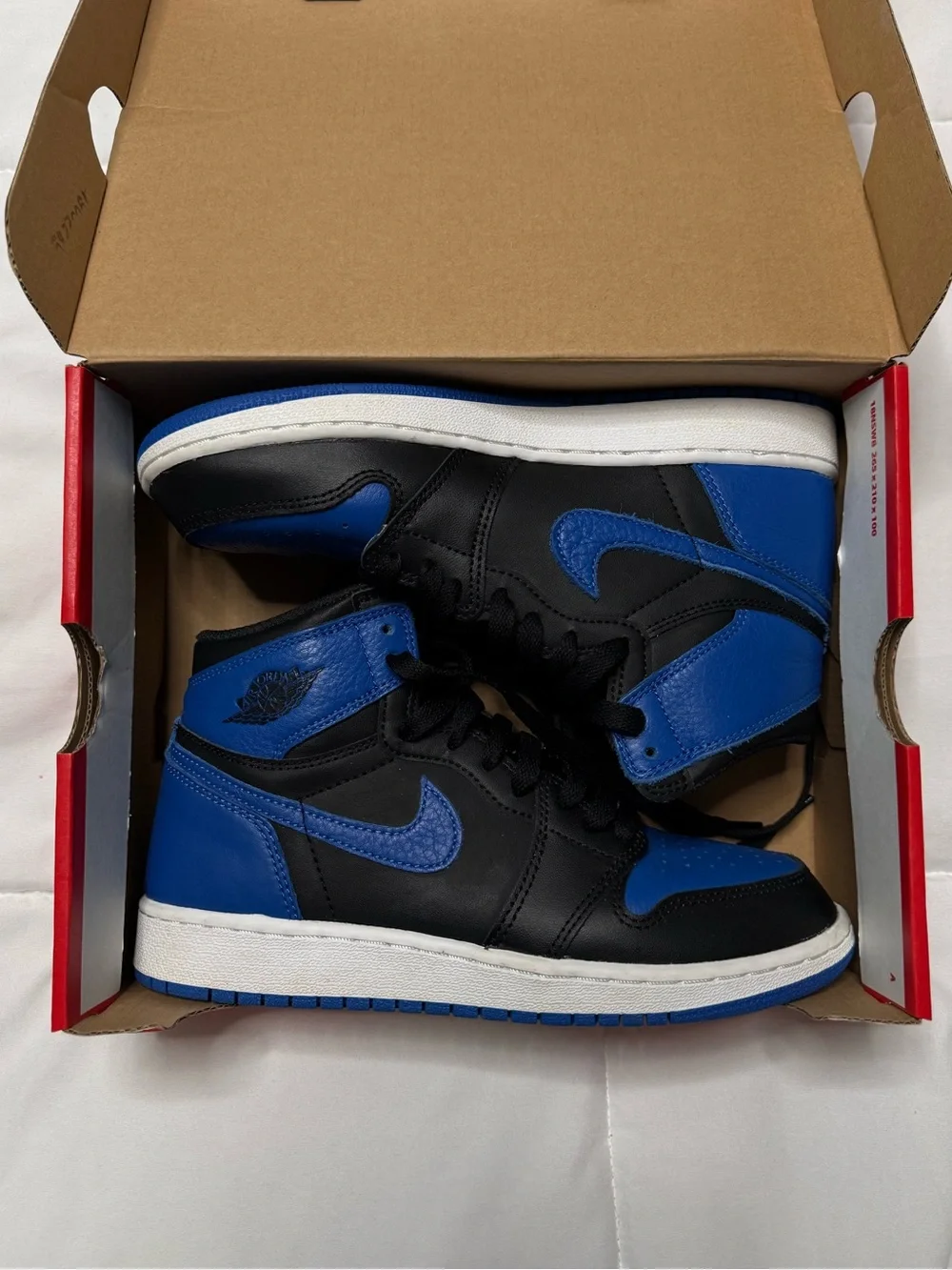 Nike Black and Red Jordan 1 OG